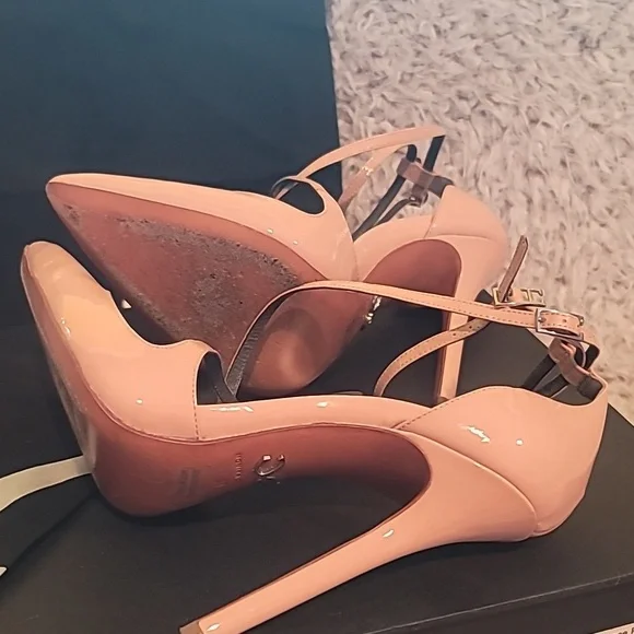Monika Chiang Elegant Pink Stiletto Heels